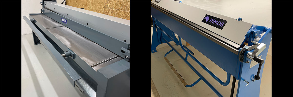 Magasin Accrobois : la guillotine et la plieuse